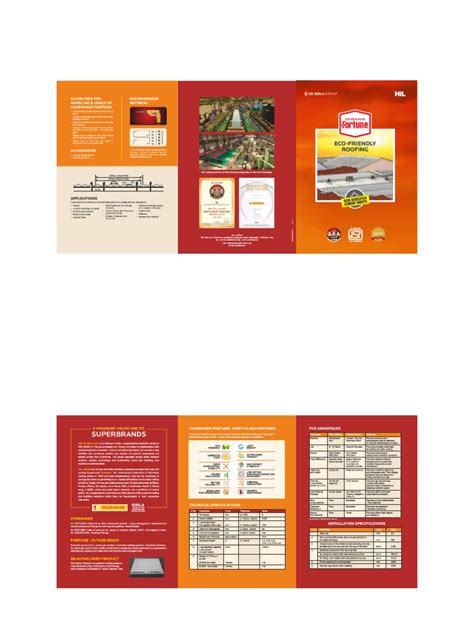 Colors of Fortune Brochure .